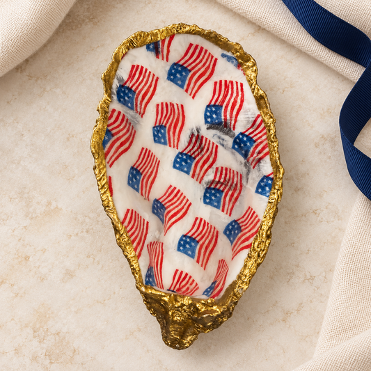 American Flags Oyster Creation