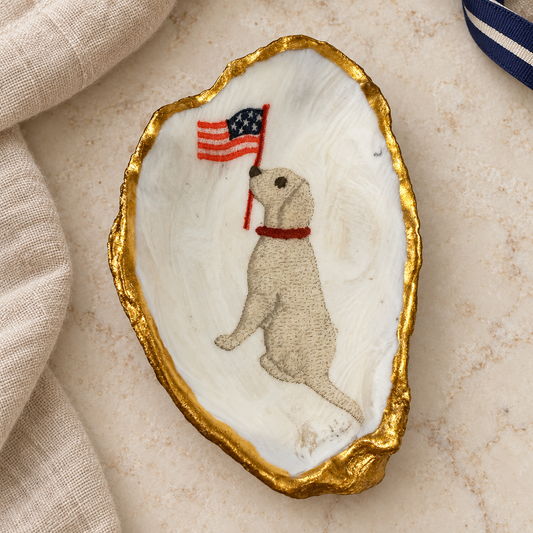 Patriotic Dog Oyster Creation