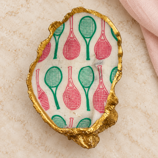 Pink & Green Tennis Oyster Creation