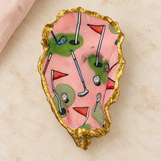 Pink Putting Green Oyster Creation